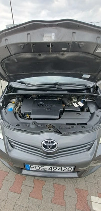 Toyota Verso cena 18000 przebieg: 253000, rok produkcji 2012 z Otwock małe 121